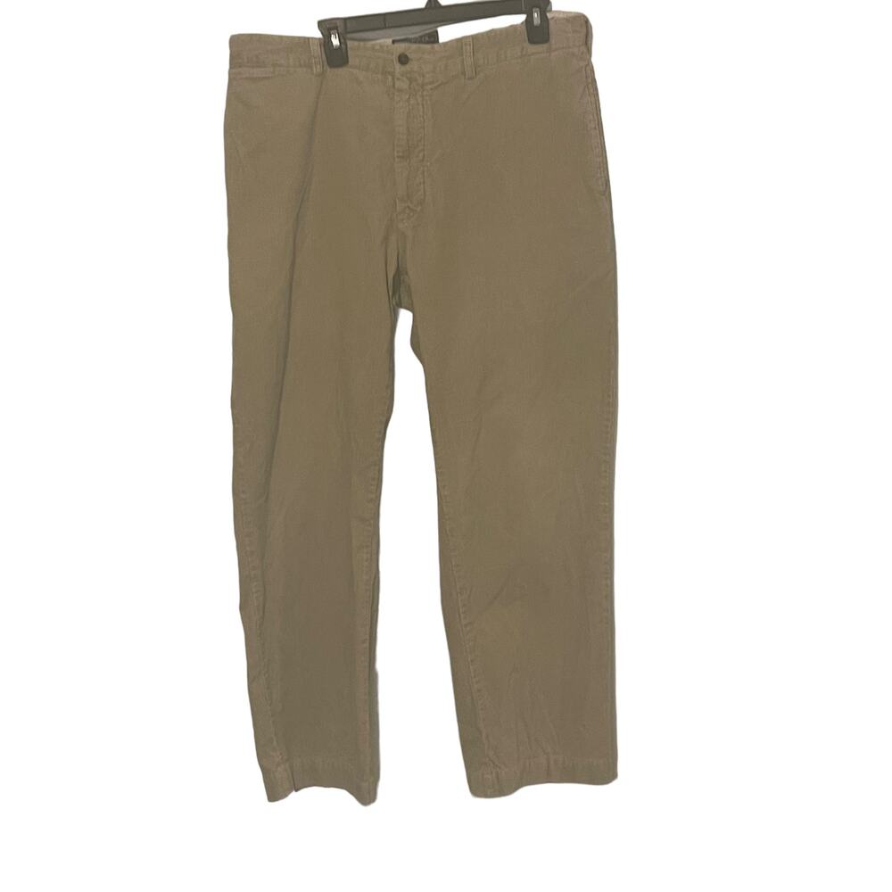 American Living Men's Size 38 X 32 Tan‎ Corduroy Academia Straight Leg Pants